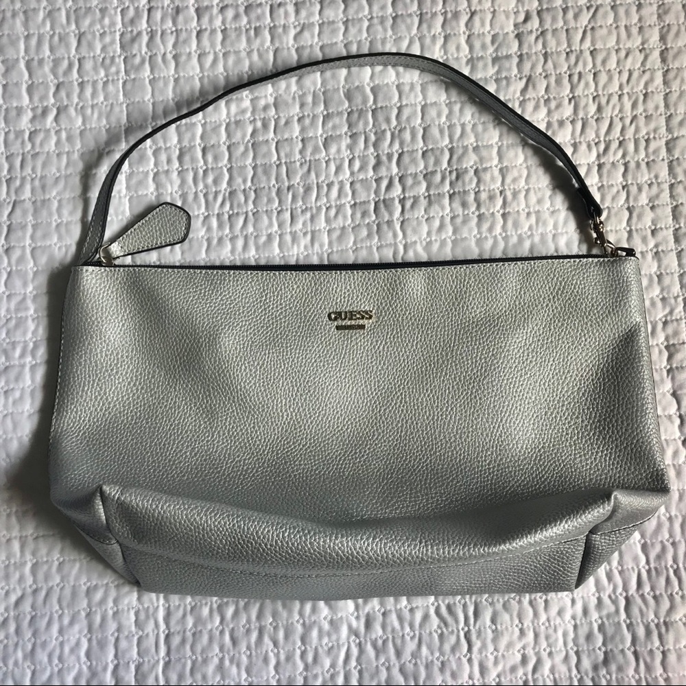 Silver Guess Purse